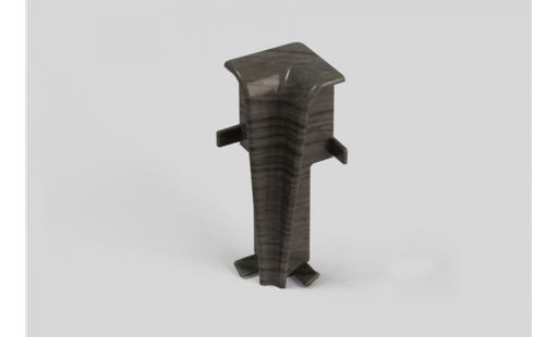 [8855] Doplnky k lištám - Egger / prvky dekorované 6 cm vnútorný roh / DUB ANTRACIT EG02VN (2 ks)