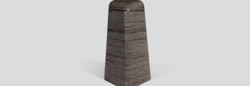 [8856] Doplnky k lištám - Egger / prvky dekorované 6 cm vonkajší roh / DUB ANTRACIT EG02VO (2 ks)