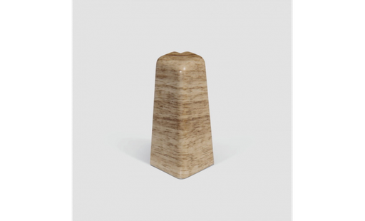 [8861] Doplnky k lištám - Egger / prvky dekorované 6 cm vonkajší roh / DUB BÉŽOVÝ EG03VO (2 ks)