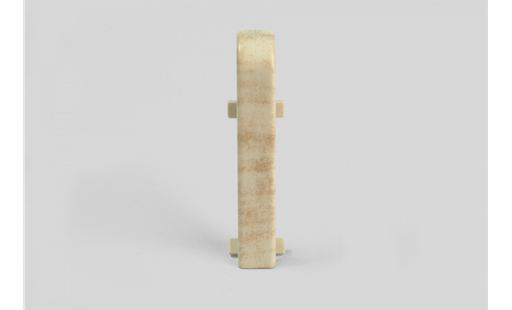 [8862] Doplnky k lištám - Egger / prvky dekorované 6 cm spojka / DUB KRÉMOVÝ EG04S (2 ks)