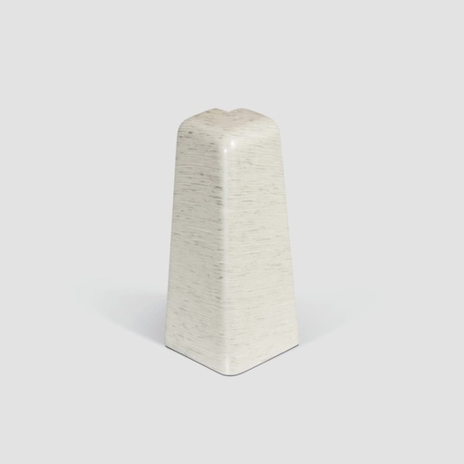 [8874] Doplnky k lištám - Egger / prvky dekorované 6 cm vonkajší roh / DUB ŠEDOMODRÝ EG06VO (2 ks)