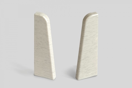 [8875] Doplnky k lištám - Egger / prvky dekorované 6 cm ukončenie ľavé + pravé / DUB ŠEDOMODRÝ EG06LP (2 ks)