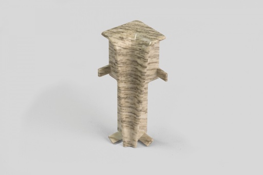 [8891] Doplnky k lištám - Egger / prvky dekorované 6 cm vnútorný roh / DUB HNEDÝ EG10VN (2 ks)