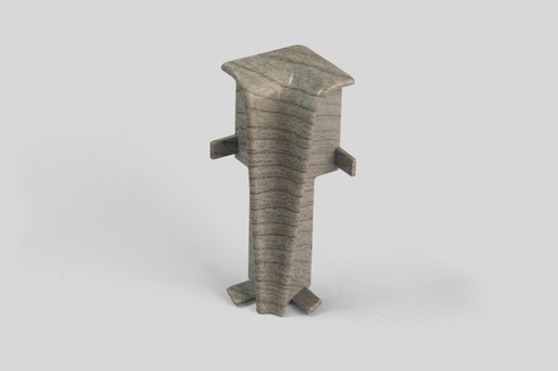 [8895] Doplnky k lištám - Egger / prvky dekorované 6 cm vnútorný roh / DUB STREDNE ŠEDÝ EG11VN (2 ks)