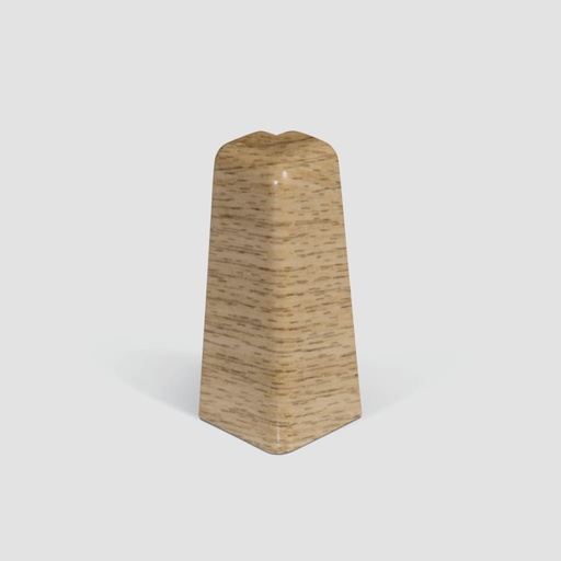 [8900] Doplnky k lištám - Egger / prvky dekorované 6 cm vonkajší roh / DUB NATURAL EG12VO (2 ks)