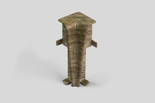 [8929] Doplnky k lištám - Egger / prvky dekorované 6 cm vnútorný roh / ORECH SVETLÝ EG19VN (2 ks)