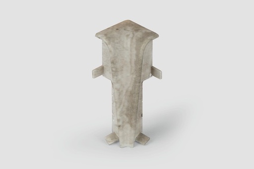 [8941] Doplnky k lištám - Egger / prvky dekorované 6 cm vnútorný roh / UNIVERZAL KAMEŇ BIELY EG22VN (2 ks)