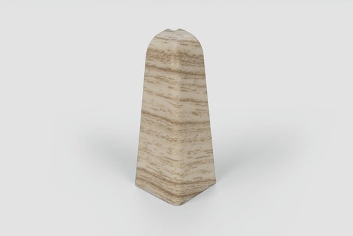 [8950] Doplnky k lištám - Egger / prvky dekorované 6 cm vonkajší roh / DUB SVETLÝ EG24VO (2 ks)