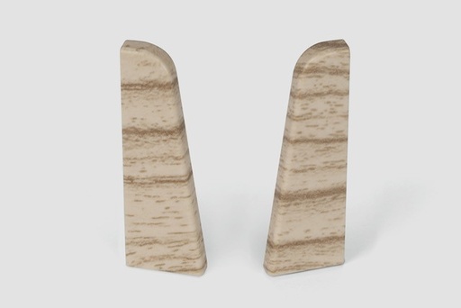 [8951] Doplnky k lištám - Egger / prvky dekorované 6 cm ukončenie ľavé + pravé / DUB SVETLÝ EG24LP (2 ks)