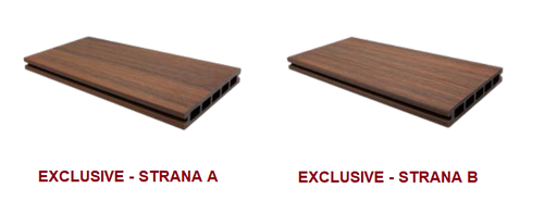 [16475/MYS] Terasová doska Woodlook (Exteriérová) - profil EXCLUSIVE (4000mm)
