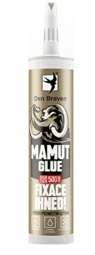 [16497] Doplnkový tovar - Den Braven MAMUT GLUE (HIGH TACK) 290 ml biely gold