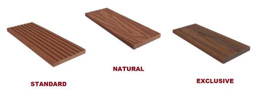 [16673/ANT2] Ukončovací profil Woodlook - Plochý (2200mm)