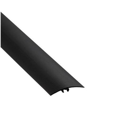 [18390] (9240427) Profil AL prechodový 40 mm, elox Bronz tmavý 04, 2,7 m, narážací oblý, LW40 Cezar