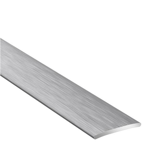 [18393] (920B118) Profil AL prechodový 20 mm, elox Striebro kartáčované B1, 1,86 m, samolepiaci plochý, PRO20 Arbiton PRO