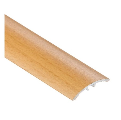 [18413] (9231127) Profil AL prechodový 30 mm, fólia Buk 11, 2,7 m, narážací oblý, LW30 Cezar