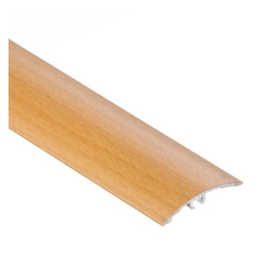 [18436] (9241127) Profil AL prechodový 40 mm, fólia Buk 11, 2,7 m, narážací oblý, LW40 Cezar