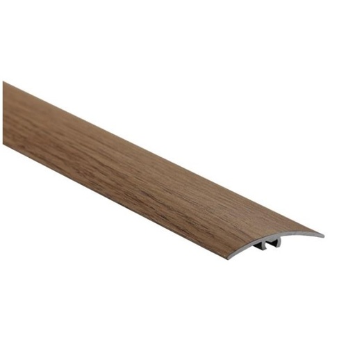 [18440] (9242727) Profil AL prechodový 40 mm, fólia Dub Hamilton 27, 2,7 m, narážací oblý, LW40 Cezar