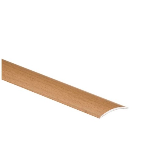 [18507] (9141127) Profil AL prechodový 40 mm, fólia Buk 11, 2,7 m, samolepiaci oblý, LPO40K Cezar