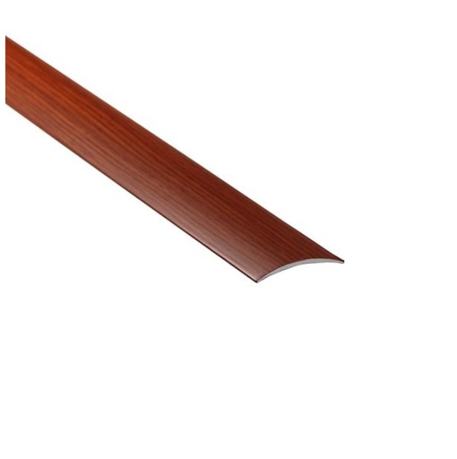 [18522] (9141027) Profil AL prechodový 40 mm, fólia Mahagón 10, 2,7 m, samolepiaci oblý, LPO40K Cezar