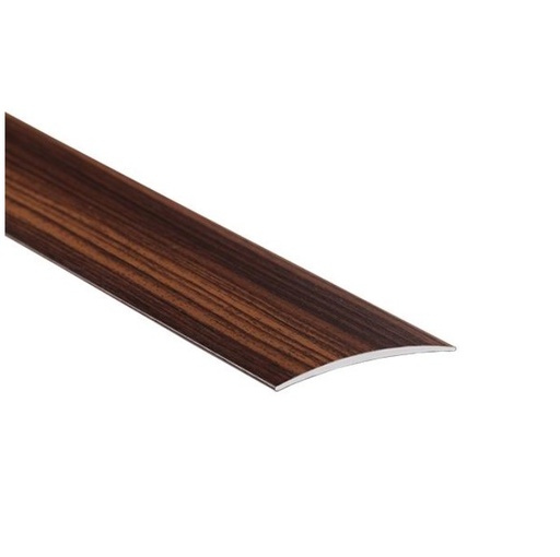 [18549] (9162420) Profil AL prechodový 60 mm, fólia Teak 24, 2 m, samolepiaci oblý, LPO60K Cezar