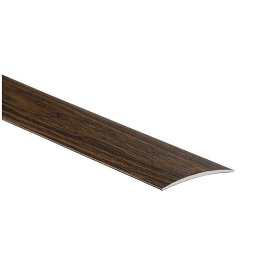 [18550] (9162520) Profil AL prechodový 60 mm, fólia Wenge 25, 2 m, samolepiaci oblý, LPO60K Cezar