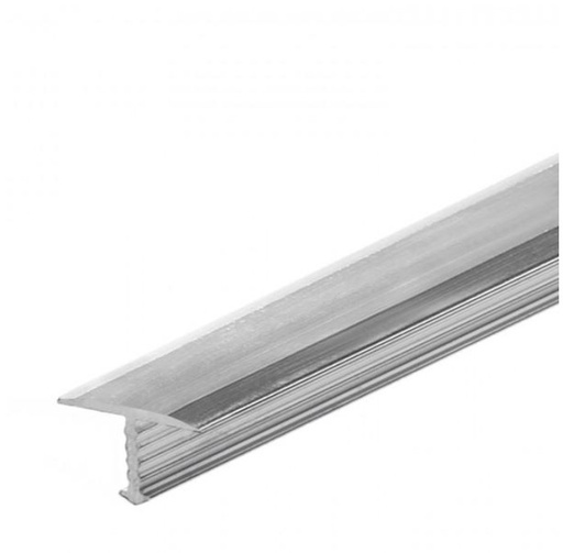 [18576] (9440125) Profil AL prechodový "T" 18 mm, elox Striebro 01, 2,5 m, ku keramike, T18 Cezar