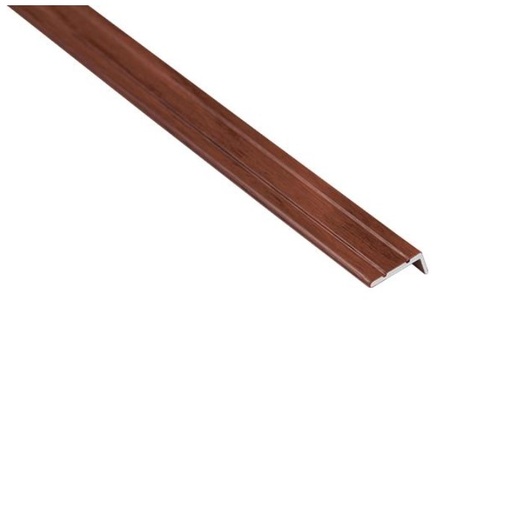 [18608] (9311027) Profil AL schodový "L" 25x10 mm, fólia Mahagón 10, 2,7 m, samolepiaci, LSW10K Cezar