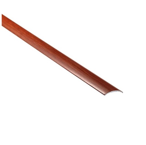 [20991] (9131027) Profil AL prechodový 30 mm, fólia Mahagón 10, 0,9 m, samolepiaci oblý, LPO30K Cezar