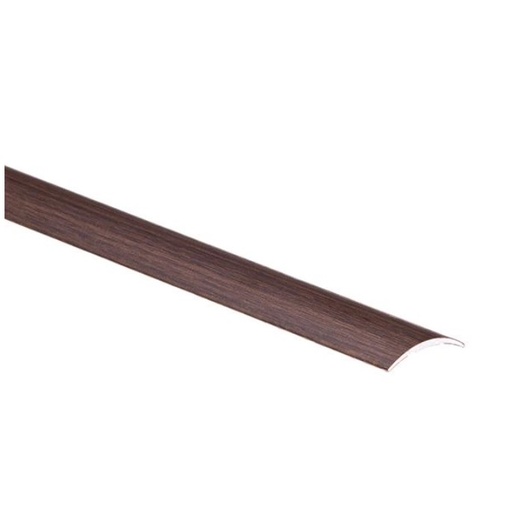 [21022] (9132527) Profil AL prechodový 30 mm, fólia Wenge 25, 1,8 m, samolepiaci oblý, LPO30K Cezar