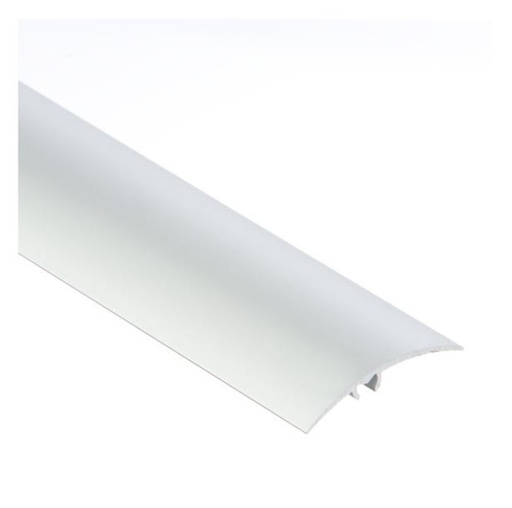 [21127] (9250127) Profil AL prechodový 50 mm, elox Striebro 01, 0,9 m, narážací oblý, LW50 Cezar