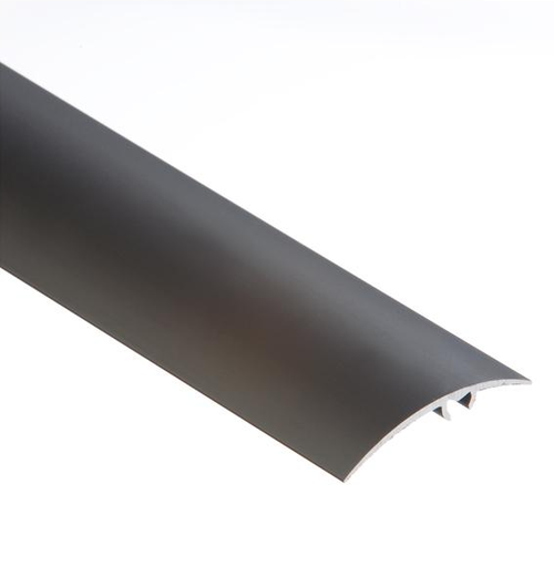 [21134] (9250427) Profil AL prechodový 50 mm, elox Bronz tmavý 04, 1,8 m, narážací oblý, LW50 Cezar