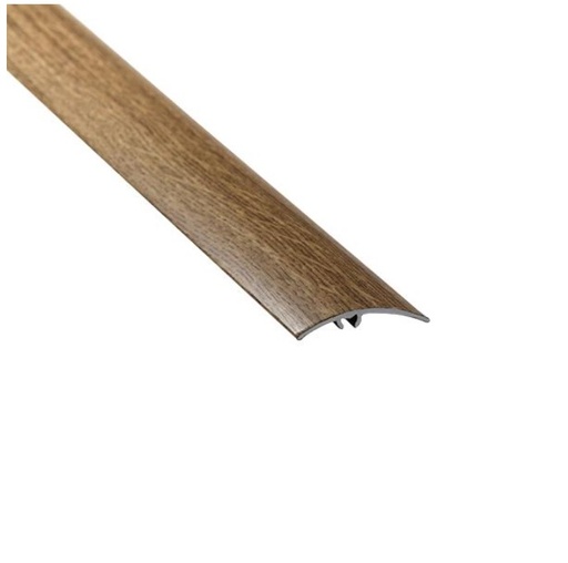 [21186] (9251627) Profil AL prechodový 50 mm, fólia Dub prírodný 16, 1,8 m, narážací oblý, LW50 Cezar