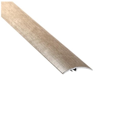 [21212] (9252827) Profil AL prechodový 50 mm, fólia Dub Avero 28, 1,8 m, narážací oblý, LW50 Cezar