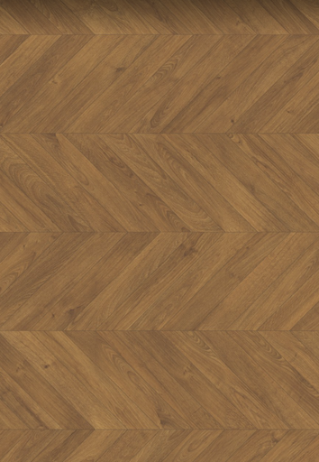 [22471] Laminátová podlaha - QUICK STEP / IMPRESSIVE PATTERNS 8/32 2V AQ / DUB CHEVRON HNEDÝ IPA4162